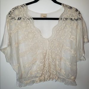 Daytrip Front Lace Top